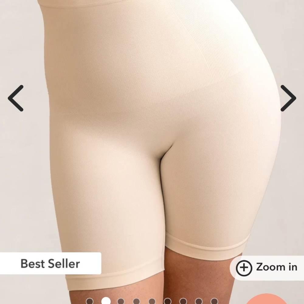 Shapermint Essentials High Waisted Shaper Shorts, size 4XL, beige, BRAND NEW